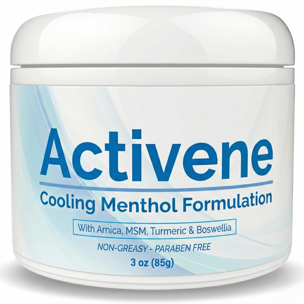 Activene Pain Relief Cream - Anti Inflammatory formulation with Powerful Arnica, Menthol & MSM for Joints, Tendons & Muscles. Chosen by Sufferers of Arthritis, Knee, Shoulder, Neck, Back & Other Pains