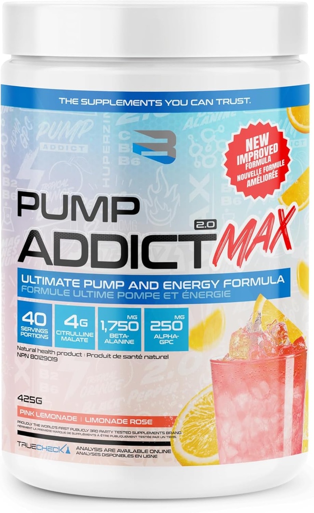 İnan Supplements - Max Pre-Workout Toz - Geliştirilmiş Enerji, Focus ve Endurance... (40 Hizmet, Pink Lemonade)