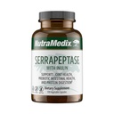 Kadın ve Erkekler için Proteolytic Digestive Enzymes ile Altı Serrapeptase Supplement - Inulin Prebiyotik Fiber for Gut Health & Common Support - Dairy, Soy & Gluten-Free (120 Capsules)