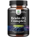 Nootropic Memory Supplement for Brain Support - Memory Pills for Brain Boost and Natural Energy Branson - B12 Bacopa Monnieri Rhodiola Rosea DMAE Ginkgo Biloba Phosphatidylserine - 60 Kont