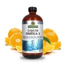 Nature's Answer Omega-3 | Deep Sea Fish Oil with EPA/DHA Diyetary Supplement | Cardiovascular Support | No Preservatives & Gluten-Free 16oz (Pack of 1)