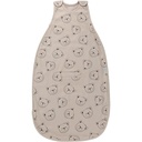 Woolino Merino Wool ve Organik Pamuk Ultimate Bebek Uyku Sack - 4 Sezon Bebek Giyilebilir Blanket - İki yönlü Duş Ayarlanabilir Bag - Evrensel Boyut (2-24 Ay) - Teddy Bear