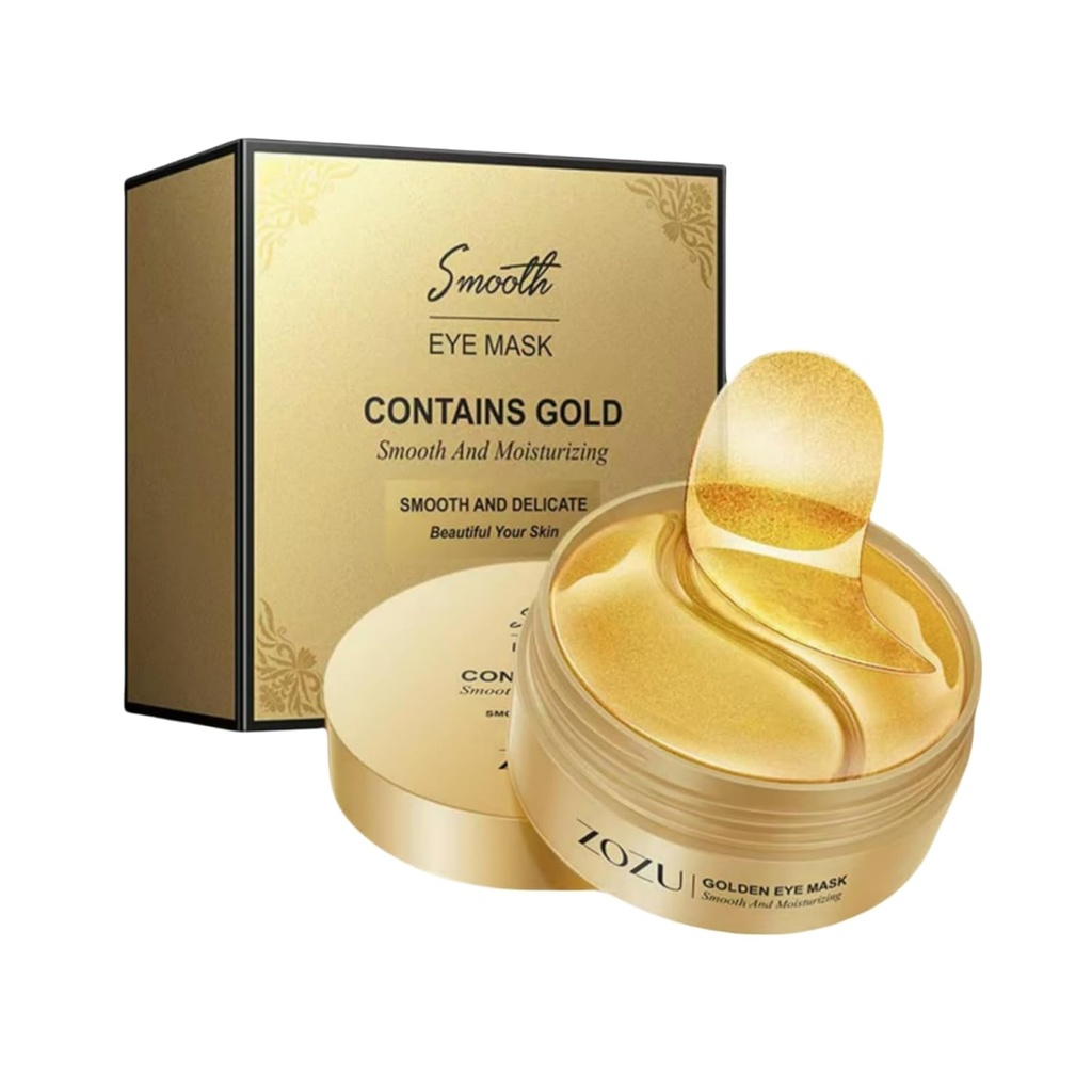 Hyaluronic Acid Eye Patch (Removes Dark Circles, Eye Bag, Eye Care, Wrinkles, Puffy Eyes, Skin Cushioning) - Anti-Aging Moistuence 60. Hem erkekler hem de kadınlar için