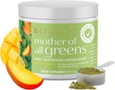 Boobie Pregnancy & Breastfeeding Superfood Greens Powder | Safe for Nursing Moms | 35+ Nutrients for Prenatal, Postpartum & Family Nutrition | Vegan, Gluten Free, Sugar Free | Mango Breeze, 30 Svgs