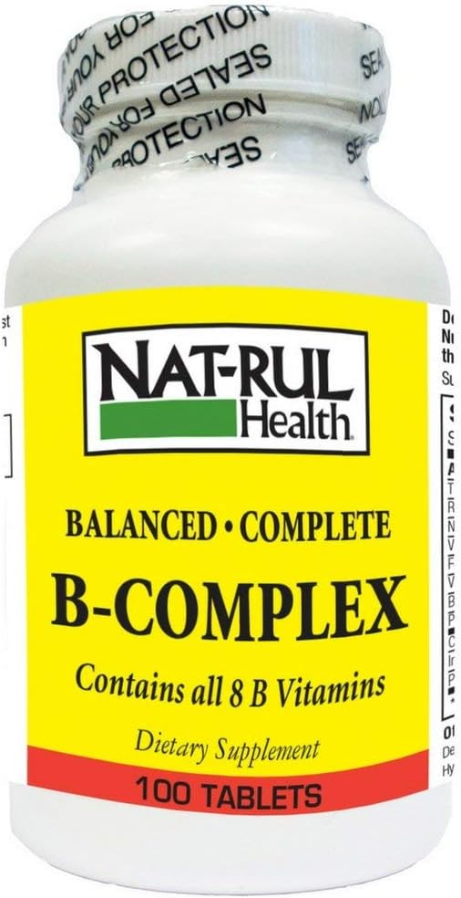 NAT-Rul Vitamin B-Complex Tabletleri 100 ea