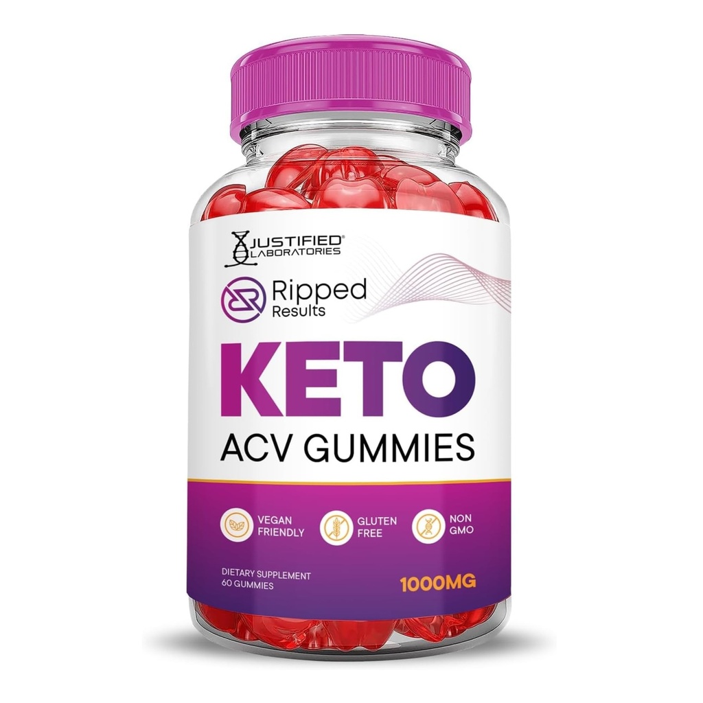 Sadece Edilen Laboratuvarlar Ri ACV Gummies Gelişmiş Formula 1000MG Ripped Sonuçlar Keto Gummies Apple Cider Vinegar Formula 15 GMO 60 Gummys