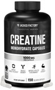 Jacked Factory Tinatine Monohidrat Capsules - Kas Büyümesi için Krels, Artan Güçlü, Geliştirilmiş Enerji Çıktısı ve Improv Athletic Performansı - 150 Capsules -