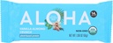Aloha Organik Vanilla Almond Crunch protein Bars, 14g Plant-Based Protein, USDA sertifikalı Organik, Gluten Free & Non-GMO, 1.9 Oz ( 12. paketi)