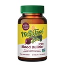 MegaFood Blood Builder Iron Supplement for Women & Men - The Iron Levels Without Side Effects - Combats Fatigue - A Vitamin B12, Folic Acid & Vitamin C for Absor - Vegan - Unflavored - 30 Count (Polonya Değil)