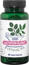 Vitanica Lactation Blend, Lactation Supplement, Emzirme Desteği Em Süt ve Akış, Organik Fennel, Süt Butle, Fenugreek Tohum ve Daha Fazlası, Non-GMO, Vegan, 60 Capsules