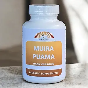 Genric Muira Puama Bark Toz Capsules 500 mg - 30