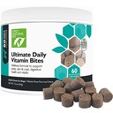 Sadece Doğal Pet Ultimate Günlük Vitaminler - Köpek Dengeli Sağlık ve Yaşam için Multivitamin Tamamı - Yaşlı Küçük & Büyük Canine Food Immune Digestive Support -60 Soft Chews (Pack of 1)