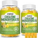 Sugar Free Kretine Monohidrat Supplement Gummies for Men & Women Kretine Monohidrat Magnezyum & Vitamin B12 For Muscle Strength & growth, Energy Boost, Pre-Workout Supplementm, 120 Counts