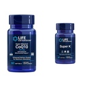 Life Extension Super Ubiquinol CoQ10 gelişmiş Mitochondrial Support & Super K, Vitamin K1, Vitamin K2 mk-7, Vitamin K2 mk-4