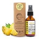 Organik Raw Bromelain Mist-Liquid Pineapple Extract - Gelişen Potency 500 mg, Çocuklar ve Yetişkinler için - Digestive Health, Inflammatory Response ve şifa - Non-GMO - 60 ml 120 Day Supply