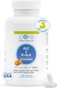 Core Med Science Liposomal ALC & R-ALA Supplement Capsules - Acetyl-L-Carnitine (900mg) & R-Alpha Lipoic Acid (75mg) - Promotes Energy & Focus - Supports Mental Function & Memory Cognition (90 Count)