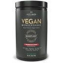 Protein Çalışmaları - Vegan Wondershake | Vegan Protein Shake | Super Smooth, Amazing Taste | 30 Servisler | Strawberries & Cream