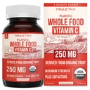 Organik C Vitamini | Tüm Gıda C Meyve Plus Abvitamin Enhancing Coctors - Vegan, Geliştirilmiş Bioavailability - Immune Support, Antioksi, Total Health (90 Hizmet)