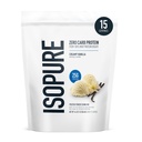 Isopure Zero Carb 100% Pure Whey Isolate protein Toz, Lactose Free, Gluten Free, Vitaminler, Kremy Vanilla, 25g Protein Per Hizmeti, 1 Lb, 15 Hizmet (Pazarlama)