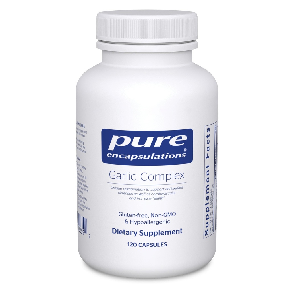 Pure Encapsulations, Kompleksi | Antioksit savunmalarını desteklemek için Tamam, Immune Health ve Cardiovascular System* | 120 Capsules