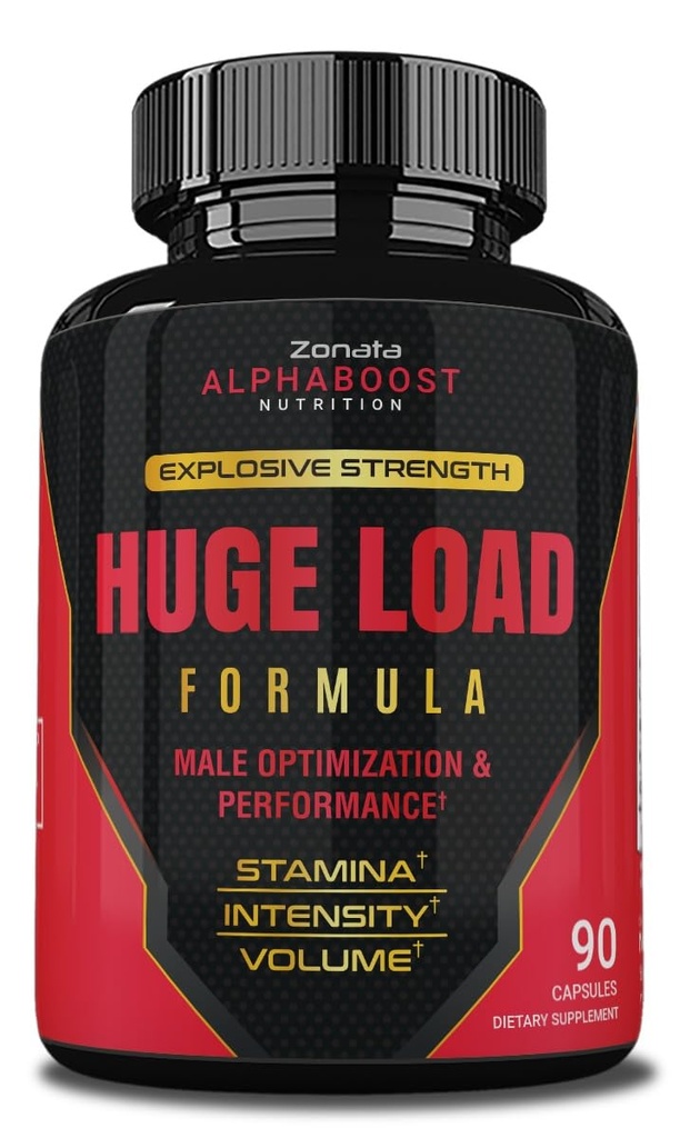 Zonata Büyük Yük Pilleri Gelişmiş Formula, Büyük Yük Erkek Tamam, 90 Capsules