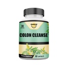 Kolon Temiz, Kolon Detox, All Natural Herbal Formula, Sağlıklı Bowel Hareketleri Destek, Gut Health & Sağlıklı Metabolism Desteği, Non-GMO - 60 Sebze Capsule 30 Hizmet