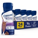 Yüksek protein Beslenme Shake'yi proteinin 16g'sı ile Sağlayın, Hazır-Drink Meal Emekli Shakes, Low Fat, Milk, Chocolate, 8 fl oz, 24Count