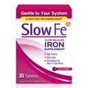 Slow Fe 45mg Iron Deficiency için Iron Supplement, Slow, High Potency, Easy to Swallow Tabletleri - 30 Kont