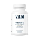 Vital Nutrients Vitamin E ile Karma Tocopherols | Potent Antioksi Vitamin E Supplements to Support Cardiovascular Health* | Gluten and Dairy Free | Non-GMO | 100 Softgels