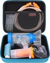 Elonbo, NebulizerChange Parçalar Kits /Asthma Inhaler / Inhaler Spacer Maskeler/Nebulizer Tubing Mouthpart Aksesuarları Değiştirme Set, Eli Inhaler Nebulizer Bag (Case Only)