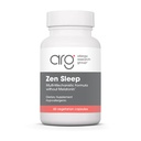 Alerji Araştırma Grubu Zen Sleep - GABA L-Theanine Sleep Supplement for Yetişkinler with P5P, 5-HTP ve B6, Calm için Doğal Yardım, Restful REM - 60 Vegetarian Capsules