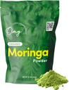 OMG! Superfoods Organik Moringa Toz -% 100 Pure, USDA sertifikalı Organik - İyi Gıda, Demir, A, Vitamin E & More! - 15.5 Ounces (1 Paket)