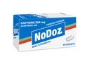 NoDoz 200 mg Caffeine Pills maksimum Güçlü, 60 Caplets Total