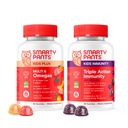 SmartyPants Kids Multivitamin Gummies and Immunity Elderberry Gummies Bundle: Kids Multi with Over 15 Daily Nutrients & Elderberry Immune Support Supplement, 30 Day Supply