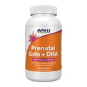 Şimdi Supplements, Prenatal Gels + DHA hizmet başına 250 mg DHA ile, artı Borage Oil (GLA), 180 Softgels