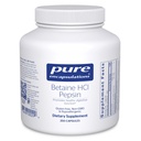Pure Encapsulations Betaine HCl Pepsin - Digestive Enzymes Supplement for Digestion Aid & Support, Stomach Acid & Nutrient Absorption* - with Betaine HCl Pepsin - 250 Capsules