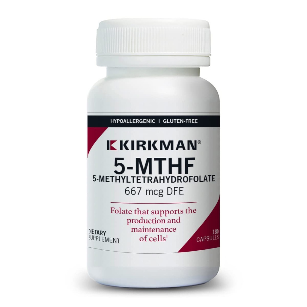 Kirkman - 5-MTHF - 5-ODHYLTETRAHYDROFOLATE - Hücrelerin Bakımını Desteklemek için Foate*