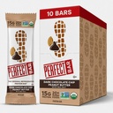 Mükemmel Bar, Dark Chocolate Chip Peanut Butter Protein Bar, Yüksek Protein, Organik, Gluten Free, Soy Free, Non GMO, No Sugar Alkols, 2.3 Ounce Bar, 10 Count