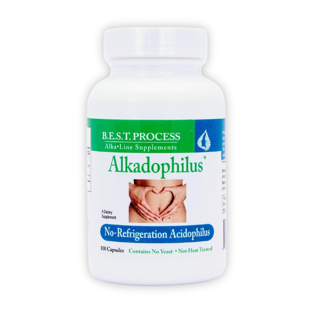 Alkadofilius En İyi Süreç Yağı - Soğutma Probiyotik & Prebiyotik Digestive Supplement - 1.5 Milyar İyi Bakteri & Arıtroot