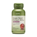 GNC Herbal Plus Grape Tohumu 500 mg Supplement, Ekstra Güçlü, Vejetaryen, 60 Hizmet