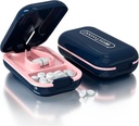 Pill Cut, Pill Splitter for kesim Small Pills or Large Pills in Half,Cuts Pills, Vitaminler, Tabletler, Paslanmaz Çelik Bıçak, Seyahat Boyutlu (Pill XS, Blue)