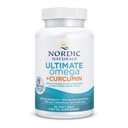 Nordic Naturals Omega Curcumin, Lemon - 60 Soft Gels - 1200 mg Omega-3 + 400 mg Optimized Curcumin - Savaş Hücreleri Stresi - Non-GMO - 30 Hizmetler