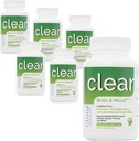 Memory, Brain Fog, Focus, Mood & Concentration & Cognitive Function - Lion's Mane Supercharged with Ginkgo Biloba & Two Probiyotik Strains (360 Kont - 6 Ay Supply)