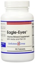 Eagle-Eyes, Optimal Vizyon Sağlık 500 mg Omega 3 Fish Oil, Lutein, Zeaxanthin, Bilberry Meyvesi, Vitaminler A, C, E, çinko, NAC, Taurine, 90 Tabletler