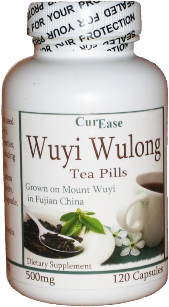 Wuyi Wulong Tea Capsules 500 mg 120 Capsules 60 Hizmetler