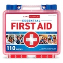 Sağlık Bilimi İlk Yardım Kit, 110 Adet | Seyahat için Profesyonel Kullanım, Çalışma, Okul, Ev, Araba, Acil, Yaşam, Kamp, Yürüyüş ve Daha Fazla
