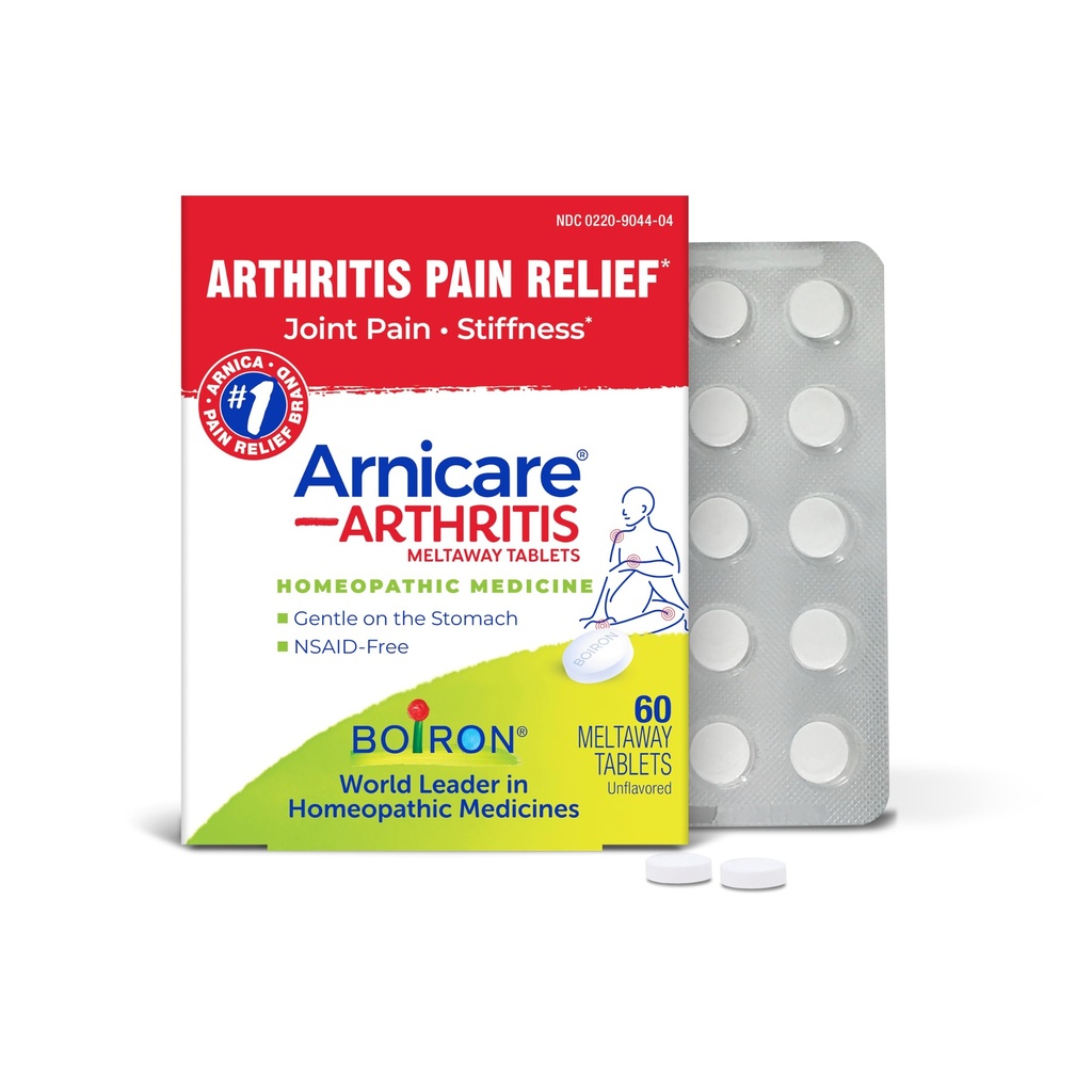 Boiron Arnicare Arthritis Tabletleri Arthritis Pain Relief, Joint Soreness ve Rheumatic Pain - 60 Count