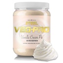 Steel Supplements Veg-PRO | Vegan Protein Toz, Vanilla Cream Pie | 25 Servisler (1.65lbs) | BCAA Amino Asit | Gluten Ücretsiz | Süt | Low Carb Formula