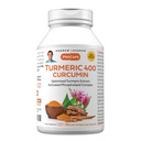 ANDREW LESSMAN Turmeric 400 mg - 120 Capsules -% 95 Curcuminoids Mükemmel Faydaları ve Aborpsiyonlar için Mükemmel Potency Kompleks, Yüksek Potency Standardized Extract, Small to Swallow Capsules - 95 Curcuminoids - En İyi Faydaları için Phospholipid Kompleksi olarak, Yüksek Potency Standardized Extract, Small Easy to Swallow Capsules