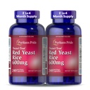 Puritan'ın Gurur Doktorları Red Yeast Rice 600 mg, Diyet Supplement, 240 Hızlı Yayın Kapsülleri, 2 Pack